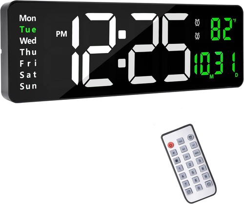 Wanduhr digitale groß - 16'',