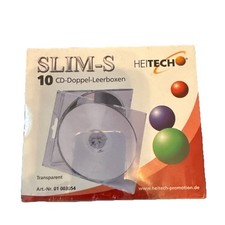 10x CD DVD Doppel-Jewel-Case