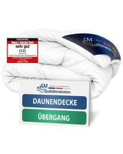 Daunendecke Übergang -