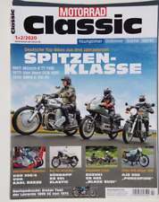 Motorrad Classic Heft 1+2/2020 - BMW K 100 RS - Suzuki GS 400 - Zündapp KS 601..