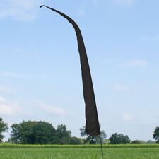 CIM Fahnen Bali Fahne Schwarz UV-beständig Wetterfest Abmessung: 500x55cm