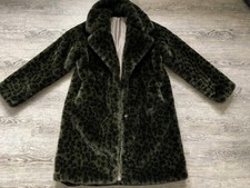 kuschelig warmer Plüschmantel