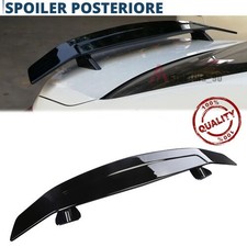 Universal Auto Spoiler Heckflügel Heckspoiler Schwarz Glanz Heck Spoiler Lippe