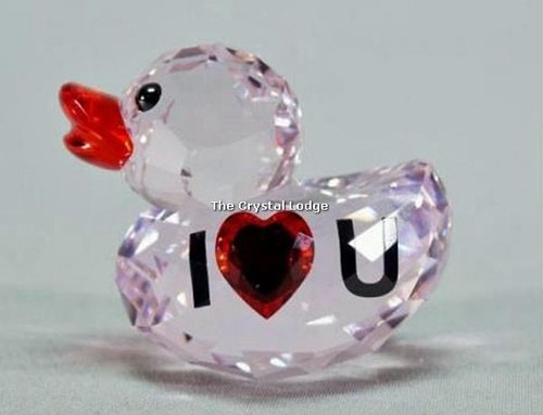 Swarovski crystal happy duck - swarovski,