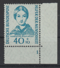 Bund Michel-Nr 225 Eckrand