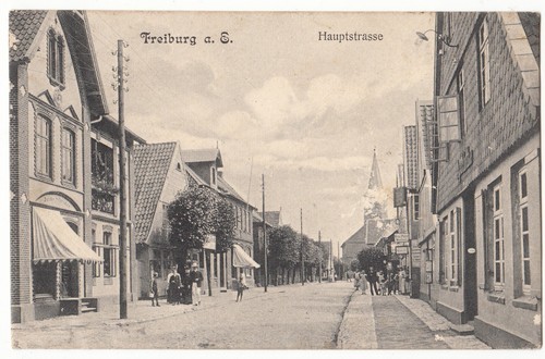 Freiburg der elbe - ak,
