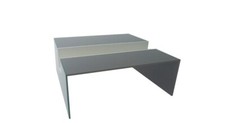 0800C10 Designer-Couchtisch
