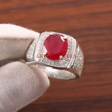 Beheizter Rubin Edelstein Mit