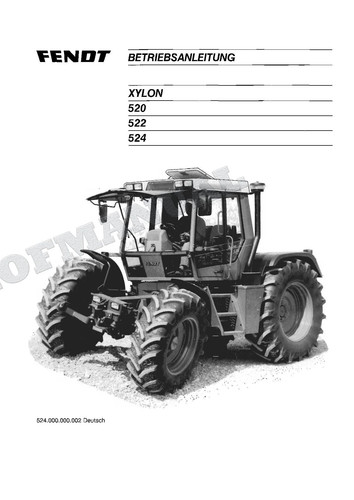 Fendt xylon 520 522 524 - xylon,