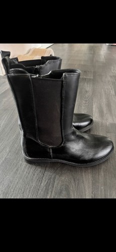 Damen stiefel halbhoch schwarz - stiefel,