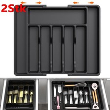 2 Stück Besteckkasten