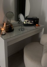 IKEA MALM Schminktisch weiß