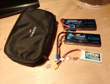 2x Zeee LiPo Akku 5200mAh 7,4V 80C, Hardcase, 38,48Wh und Gens ace 7,4V 2 SIP