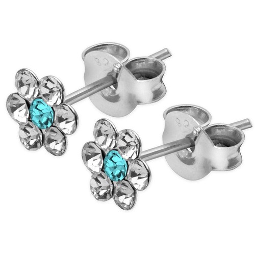 Ohrstecker blüte 925 sterling - ohrstecker,