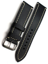 24mm Vintage handmade Germany Graf echt Leder Robust BAND Strap Rindsleder