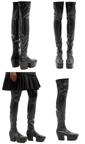 Prada stiefel over the knee - stiefel, over-the-knee
