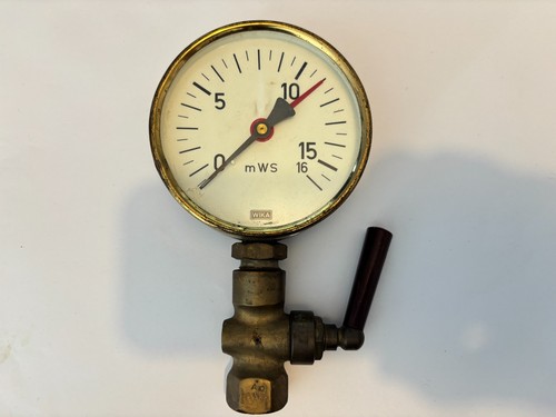 Antikes manometer mws mit - antikes,