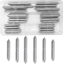 verzinkte doppelseitige schrauben m8 holzbearbeitung mobelverbinder