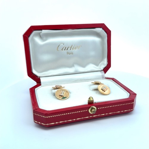 Cartier manschettenknöpfe - cartier,