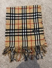 Burberry Schal Mit Karomuster