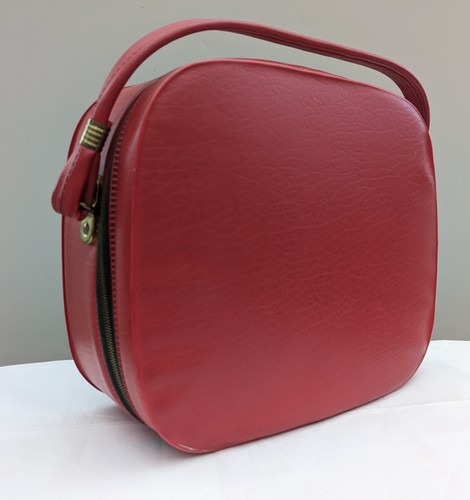 Vintage kosmetiktasche rot - vintage,