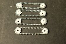 4 Stück KGM Kettenantrieb Stegkette Achsabstand 85mm 1:1 je12 Zähne