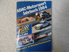 ADAC Motorsport Jahrbuch 1984 Int. Terminkalender alle Rennklassen Hovercraft