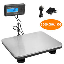Plattformwaage 0.1kg 300kg Paketwaage Tierwaage Industriewaage Waage