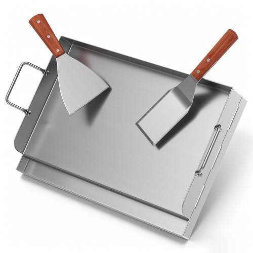 32cm edelstahl grillplatte - edelstahl,