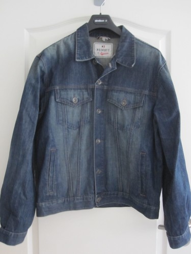 Peckott herren jeansjacke - jeansjacke, xl.