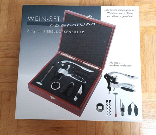 Teiliges premium weinset - 7-teiliges,