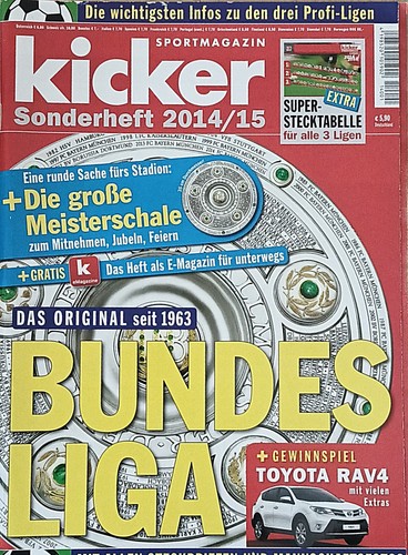 Kicker sonderheft bundesliga - kicker-sonderheft,