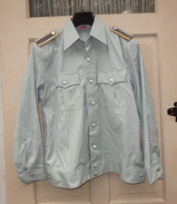 NVA Uniform Hemd Sommer Unteroffizier Nachrichten Schulterstücke DDR Größe 40 N
