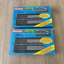 Carrera Servo 140 Kombi Ersatz Spur Schiene Bahn Rennbahn Zubehör 2x 77500 OVP 