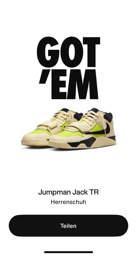 Nike air jordan travis - air,
