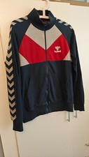 Hummel Trainingsjacke Sweatjacke Sweater  Fullzip Jacke Rot Navy Grau Unisex