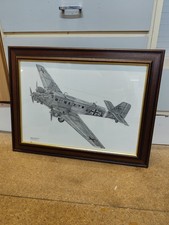 Bild "Tante Ju" - Wandbild Hugo Junkers Ju 52 Flugzeug Dessau 