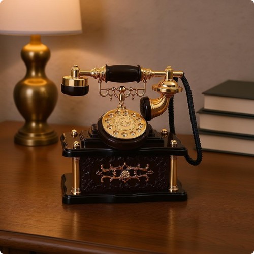 Telefon spieluhr verziert - telefon-spieluhr,