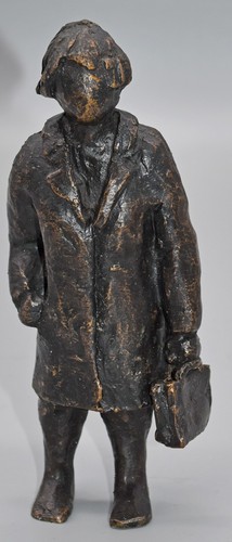 Moderne bronze statue skulptur - bronze,