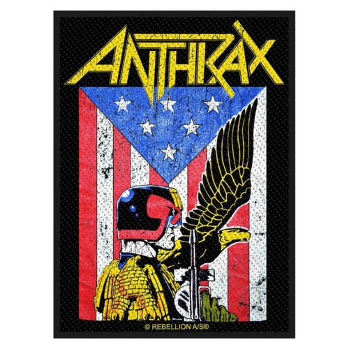 Anthrax patch judge dredd - anthrax,