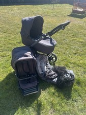 Schöner Kombi Kinderwagen Von Teutonia Mit Viel Zubehör 