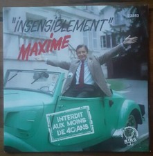 SP MAXIME Private French Latin Disco Brazil AUTO Cabrio DEDICACE selten