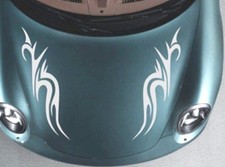  2 GROSSE 23" Auto Motorhaube