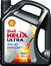 SHELL HELIX ULTRA 5W-40 5 Liter für ALFA ROMEO AUDI BMW CADILLAC
