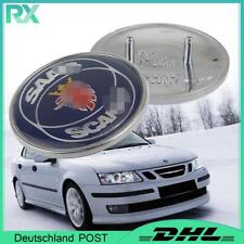 1stk 50mm Blau Emblem Motorhaube/Kofferraum Emblem Vorne/Hinten 2-Pin für SAAB