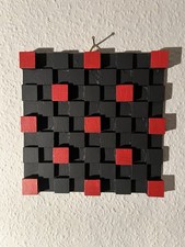 Wandskulptur Wandbild Blocks
