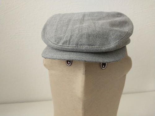 Schiebermütze flat cap leicht