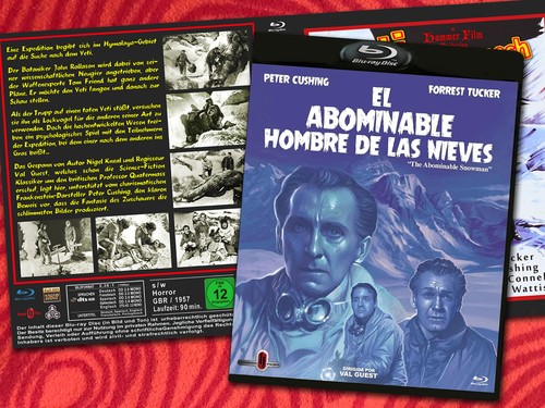 Yeti der schneemensch - schneemensch, blu-ray