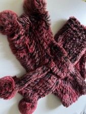 kaninchen fell schal