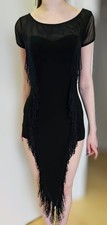 Latein Tanzkleid Schwarz mit